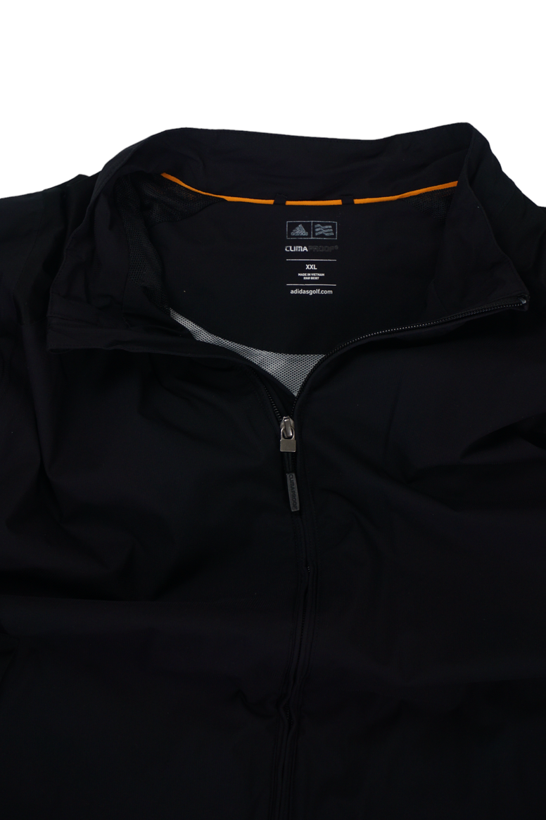 Vintage Adidas Black Brandon Trails Windbreaker