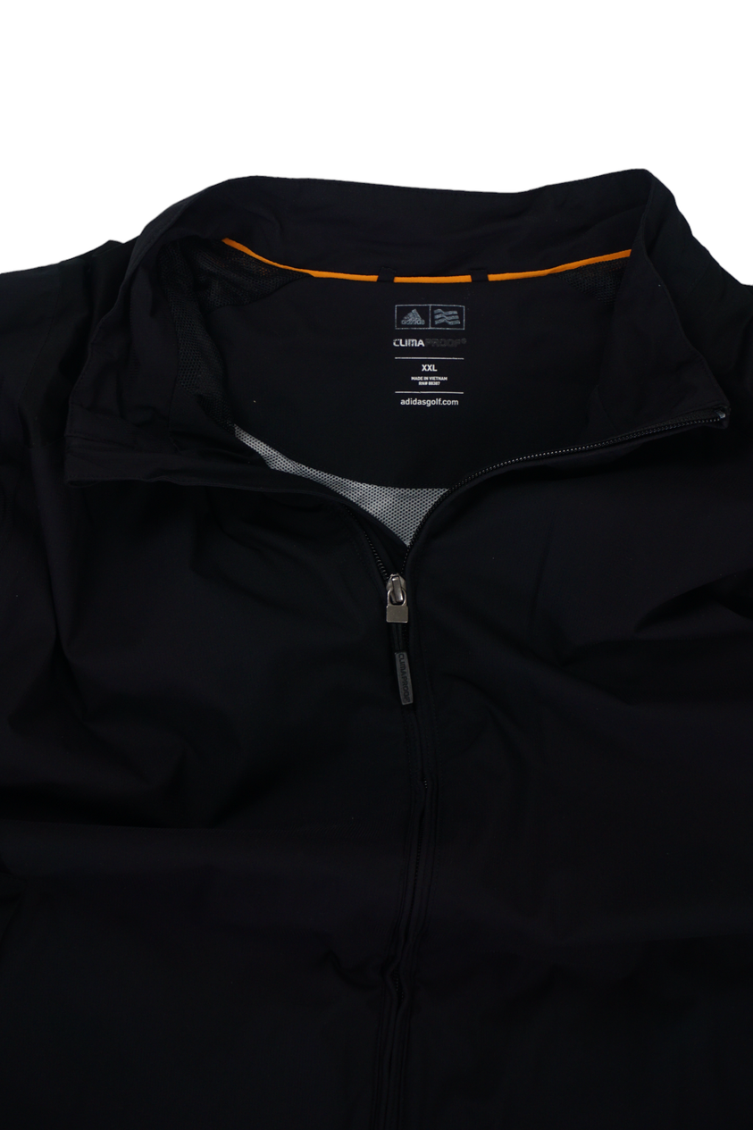 Vintage Adidas Black Brandon Trails Windbreaker