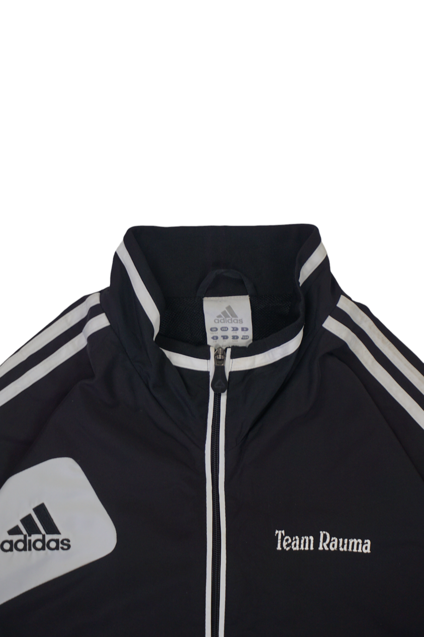 Vintage Adidas Zwarte Windjack