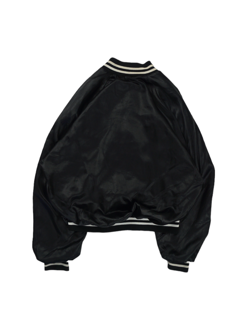 Vintage Aubura Black Varsity Jacket