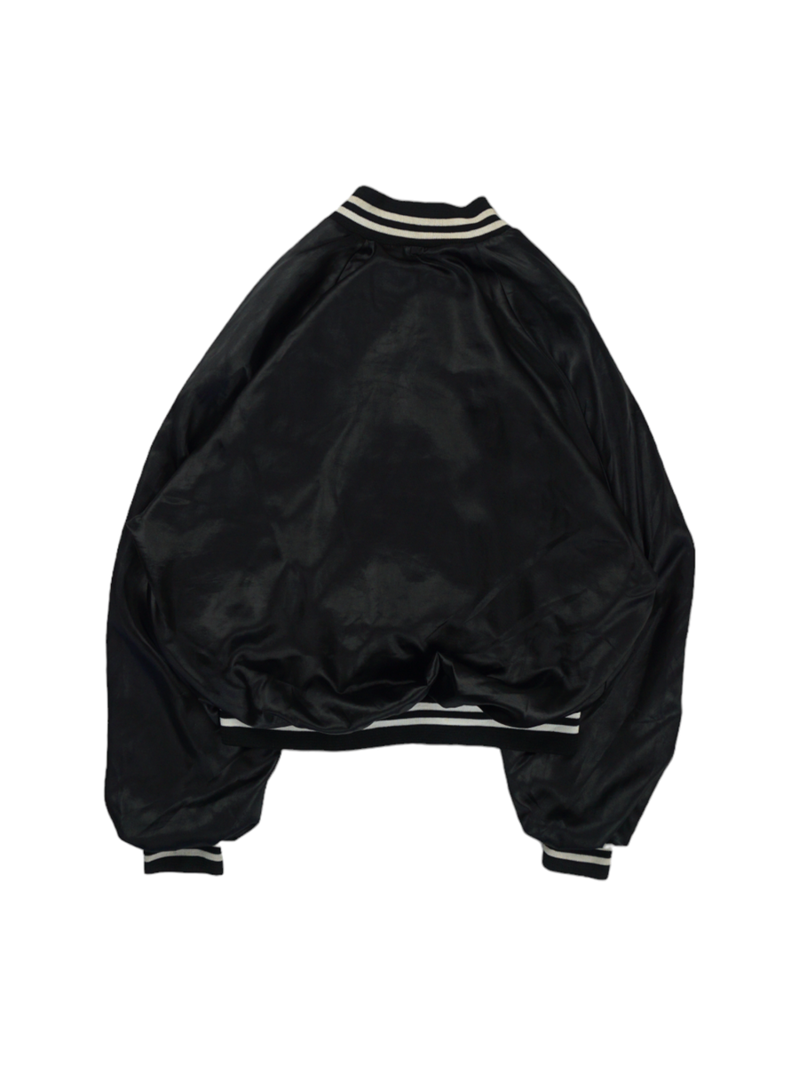 Vintage Aubura Zwart Varsityjack