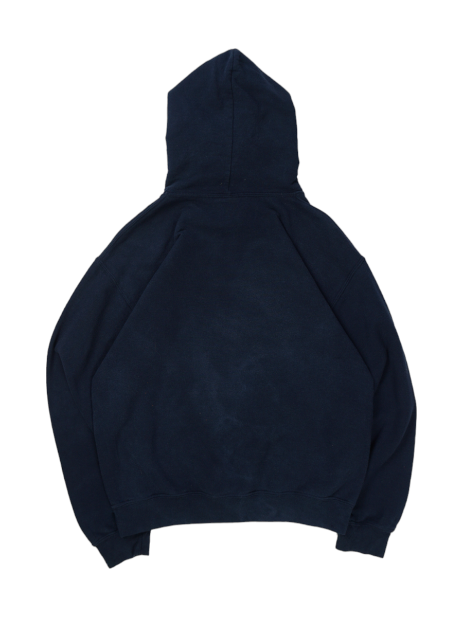 Vintage Butler University Bulldogs marineblauwe hoodie