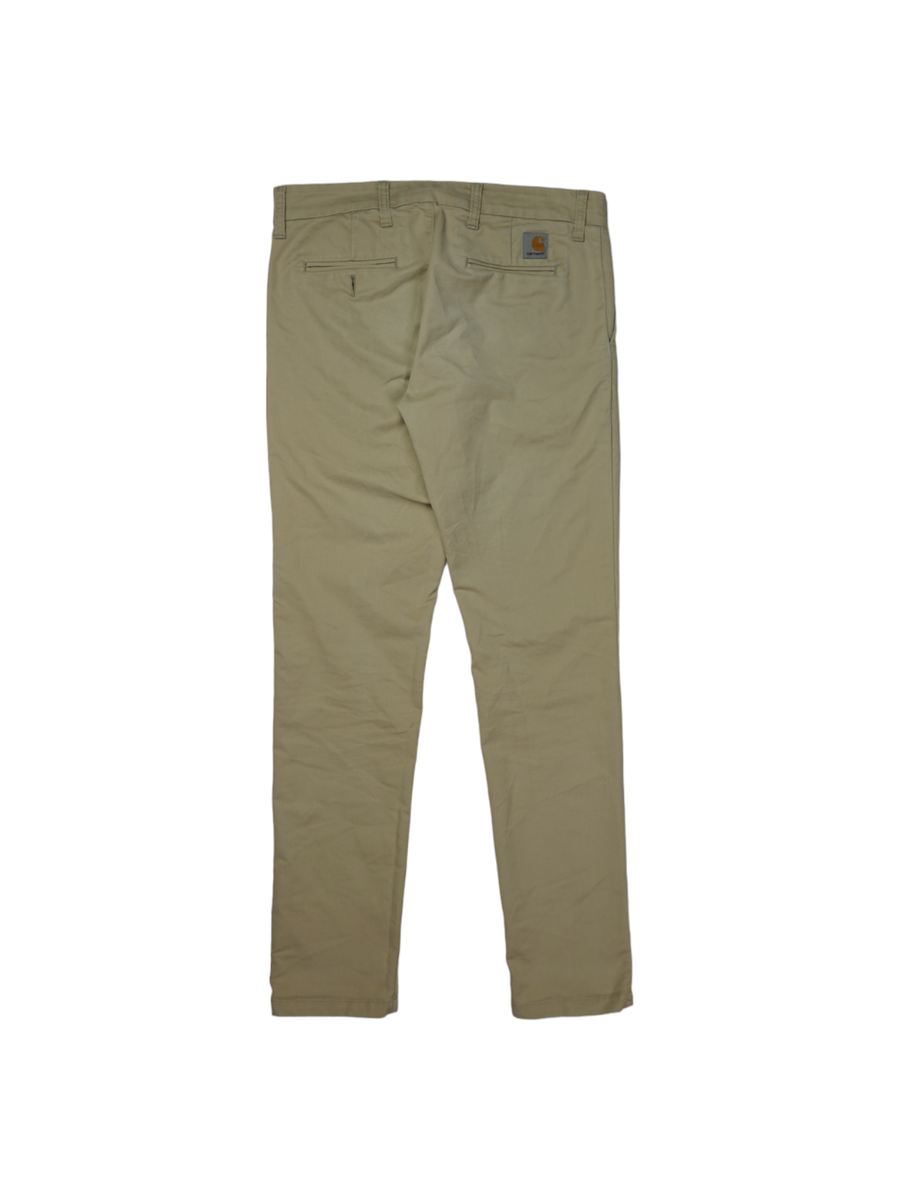 Vintage Carhartt SID Broek Denim Khaki