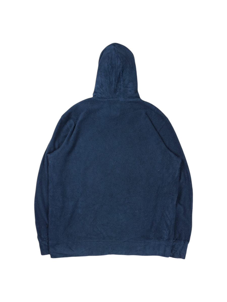 Vintage Dickies Blauwe Fleecejas met Hoodie