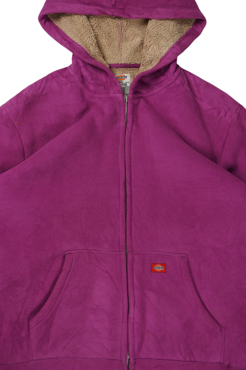 Vintage Dickies roze fleecejack