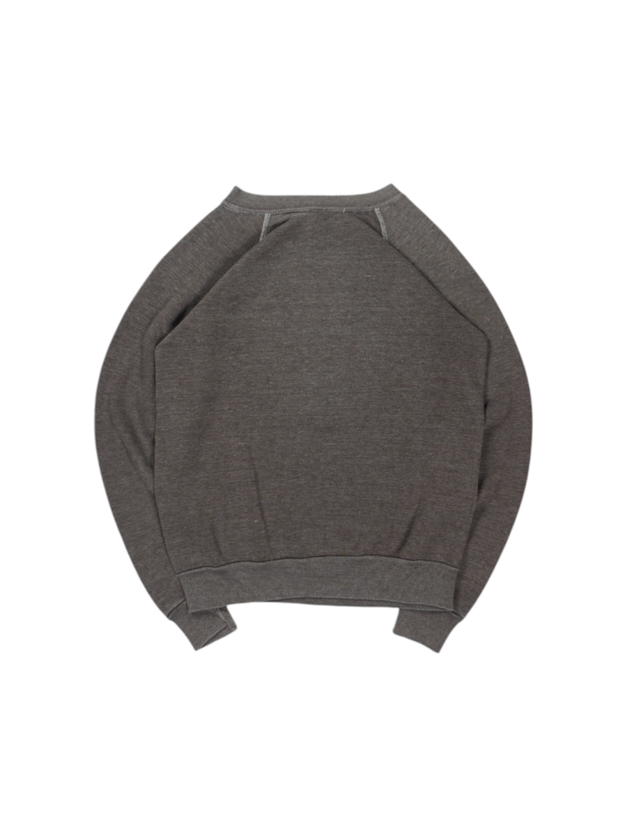 Vintage Discus Sweatshirt met Oxford Print