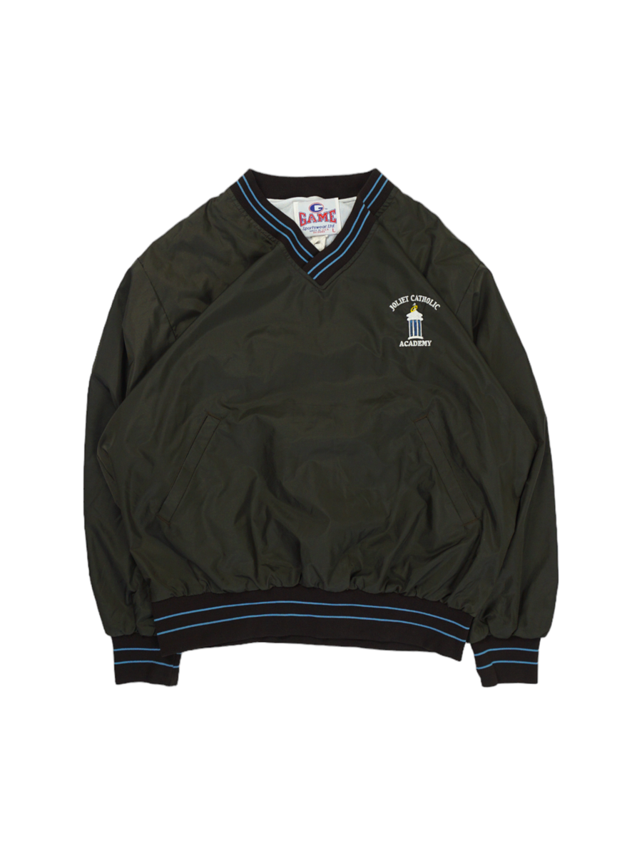 Vintage Game Groen/Bruin Varsity Pullover