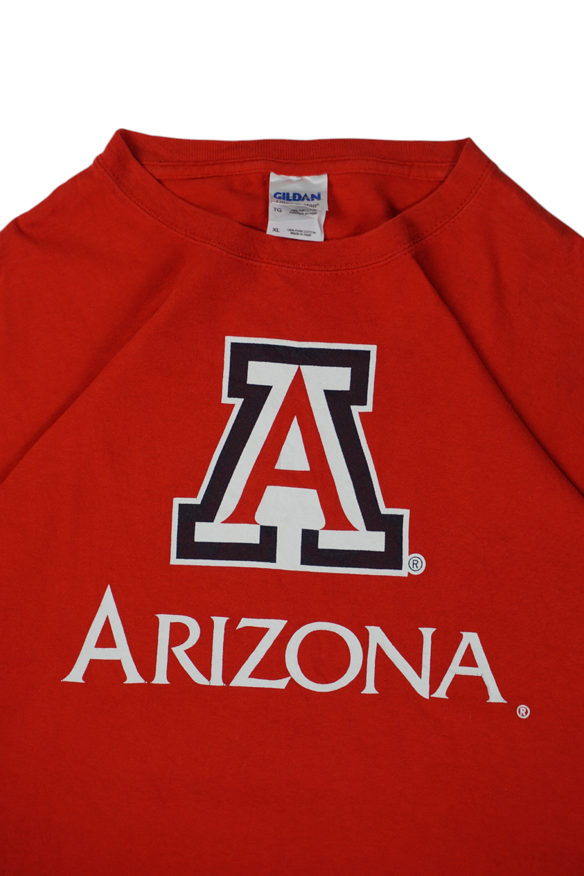 Vintage Gildan Arizona Rood T-shirt
