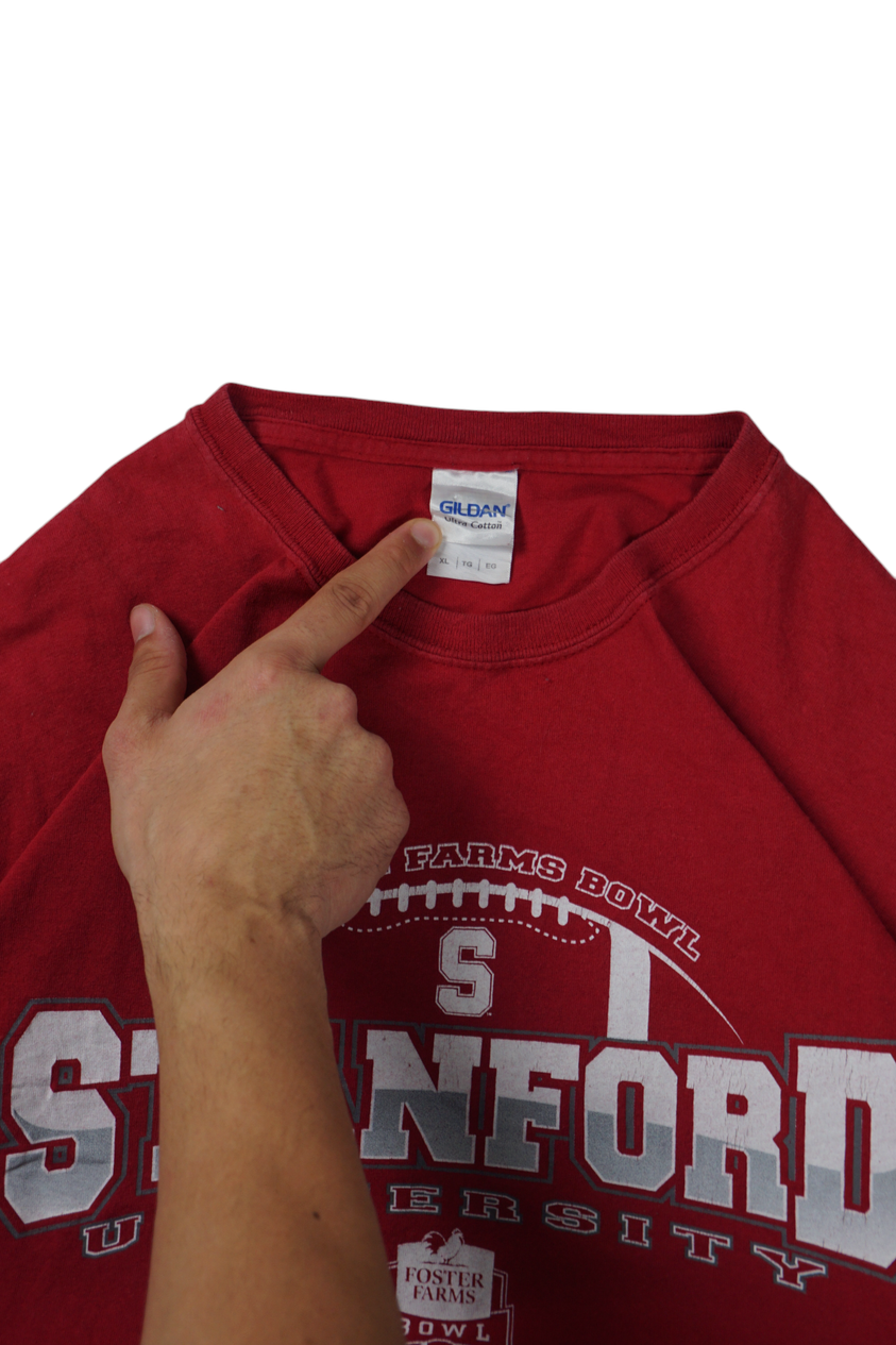 Vintage Gildan Rood T-shirt