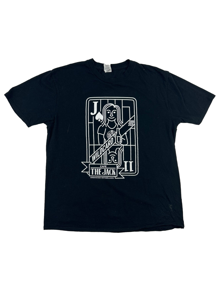 Vintage Gildan The Jack Cafe Zwart T-shirt met opdruk