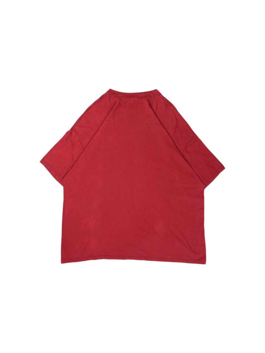 Vintage Hanes Arkansas Bordeaux Rood T-shirt
