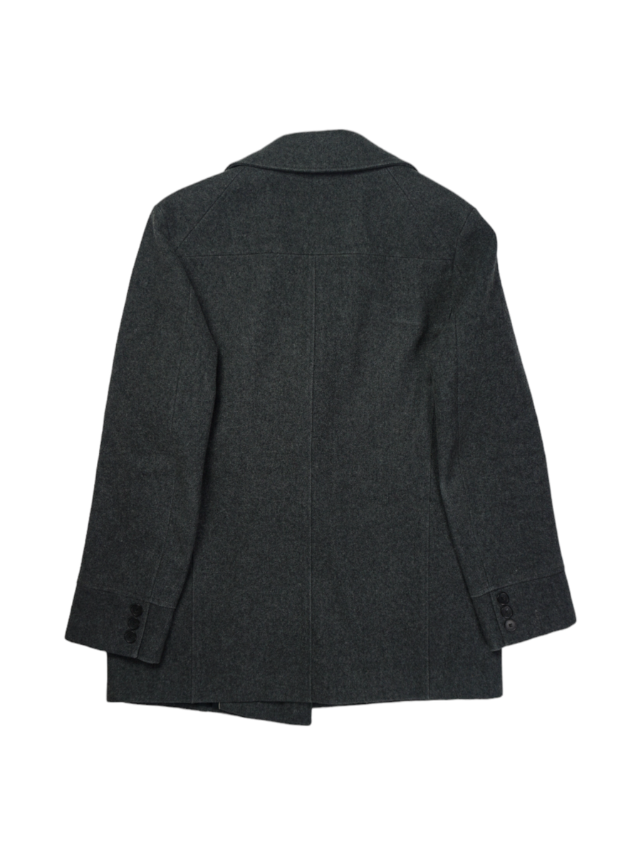 Vintage Hugo Boss grijs dubbelrijs colbertjack