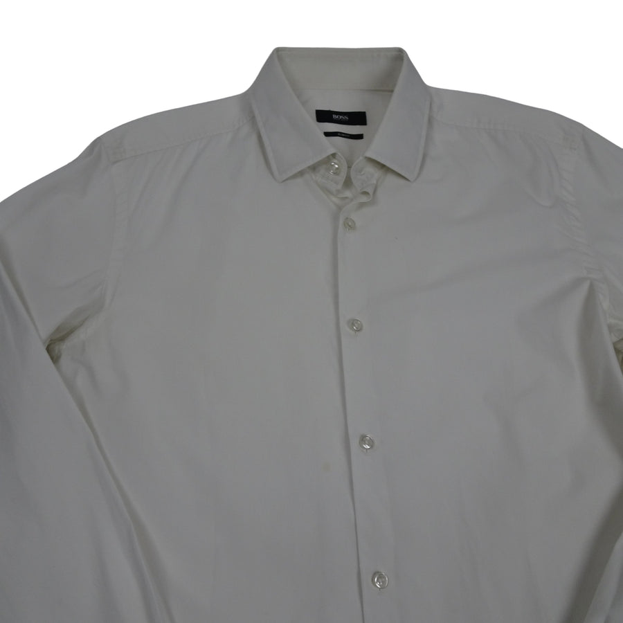 Vintage Hugo Boss wit overhemd