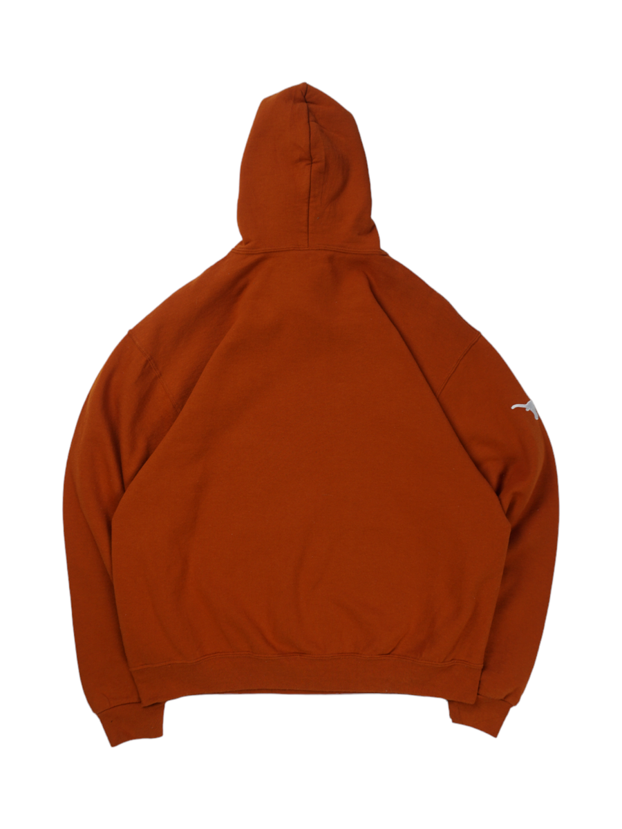 Vintage Jerzees Texas Swimmers Oranje Hoodie