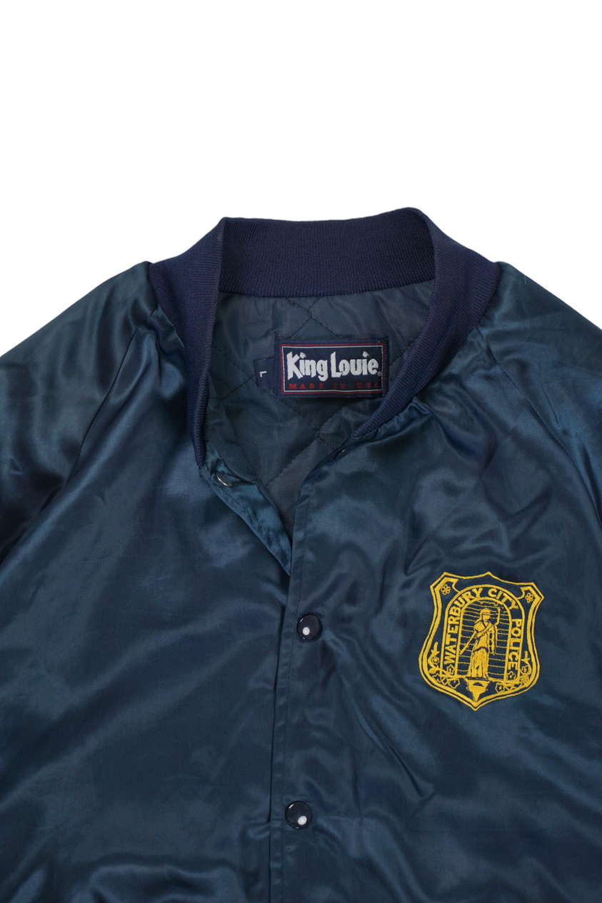 Vintage King Louie marineblauw universiteitsjack