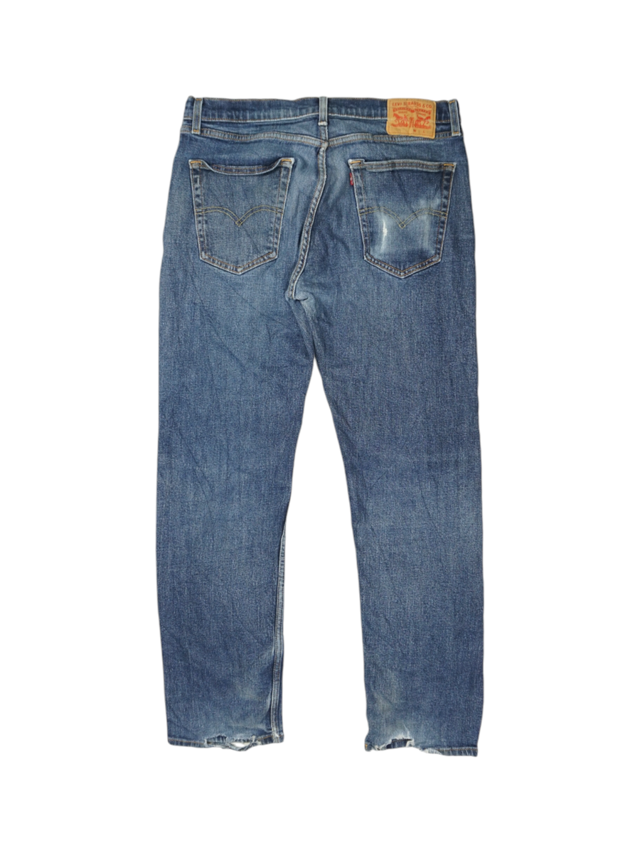 Vintage Levi's 501 Denimblauwe Jeans