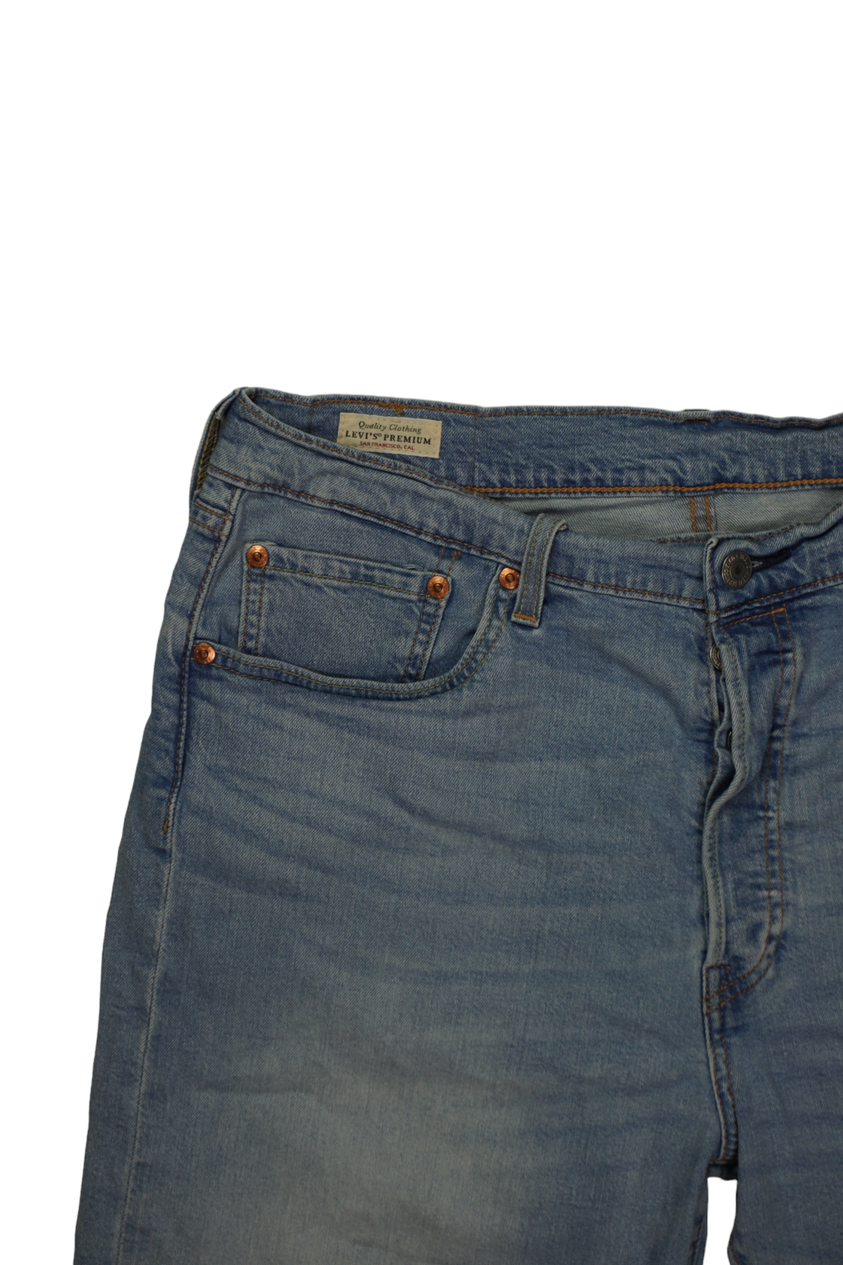 Vintage Levi's 501 Jean Shorts Denim Blauw