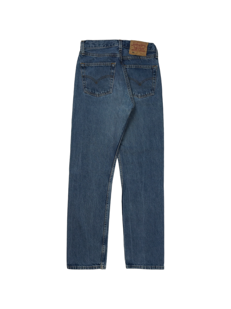 Vintage Levi's 501 Jeans Denim Blauw