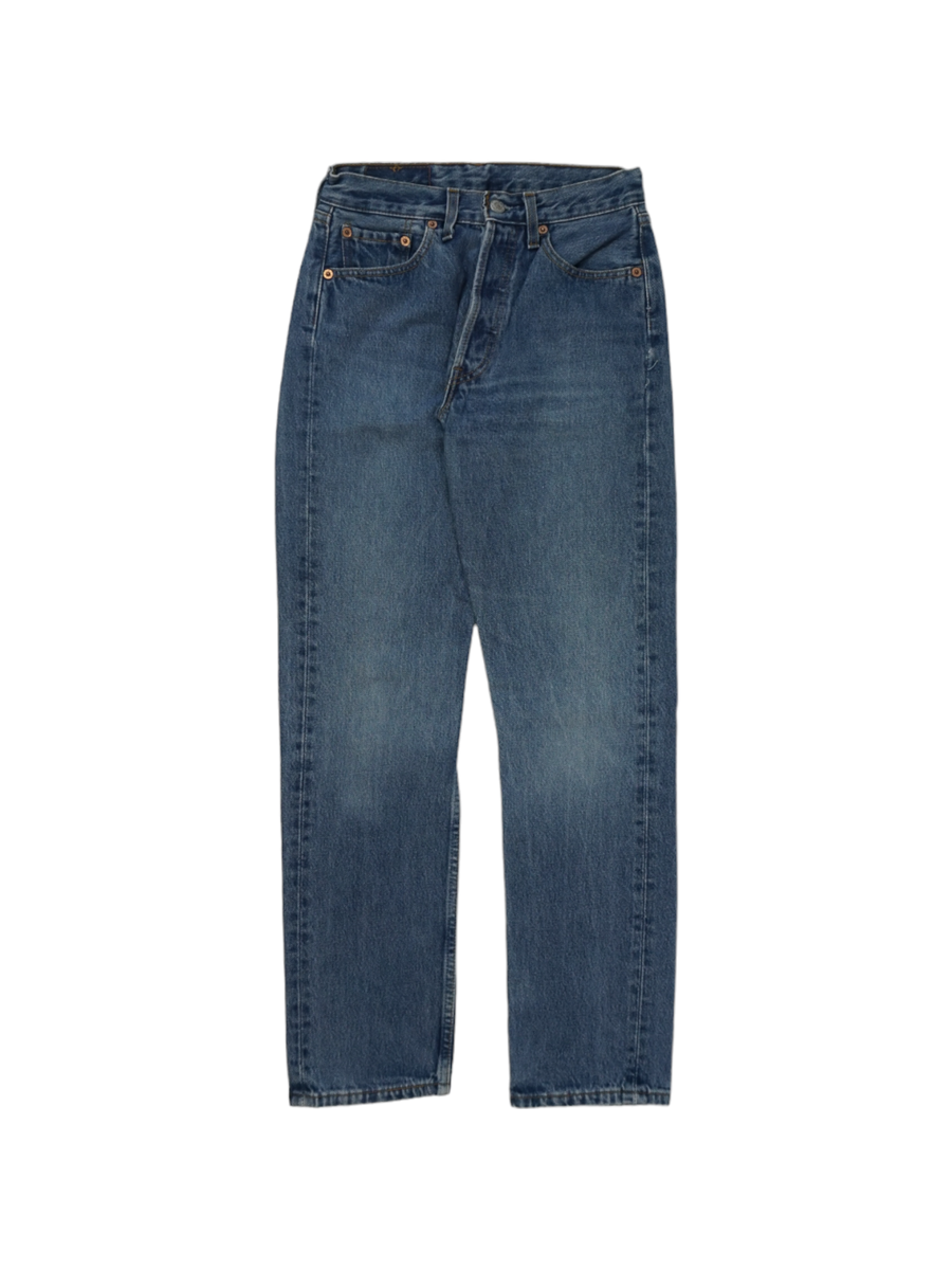 Vintage Levi's 501 Jeans Denim Blauw