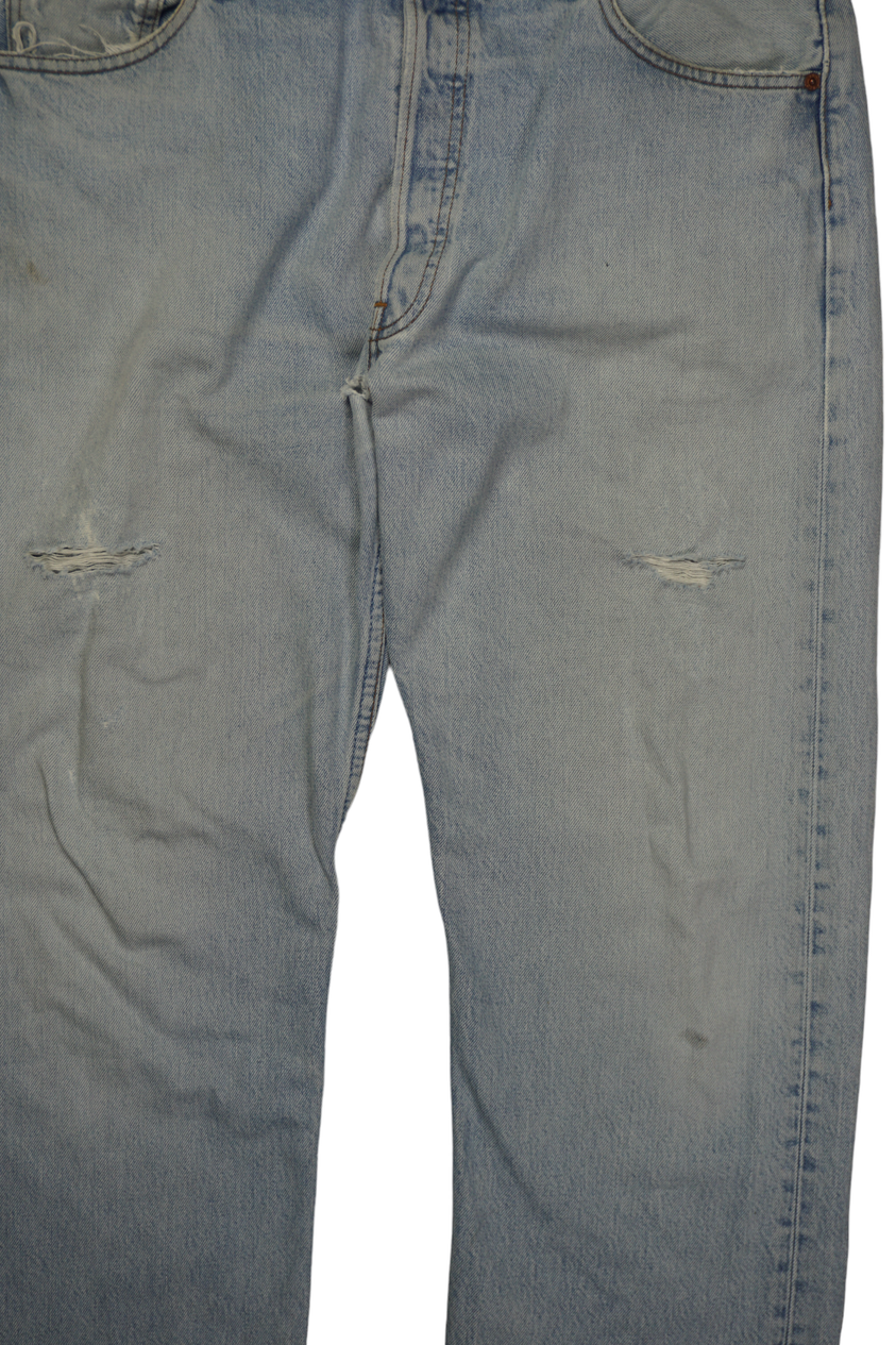 Vintage Levi's 501 Jeans Denim Blauw