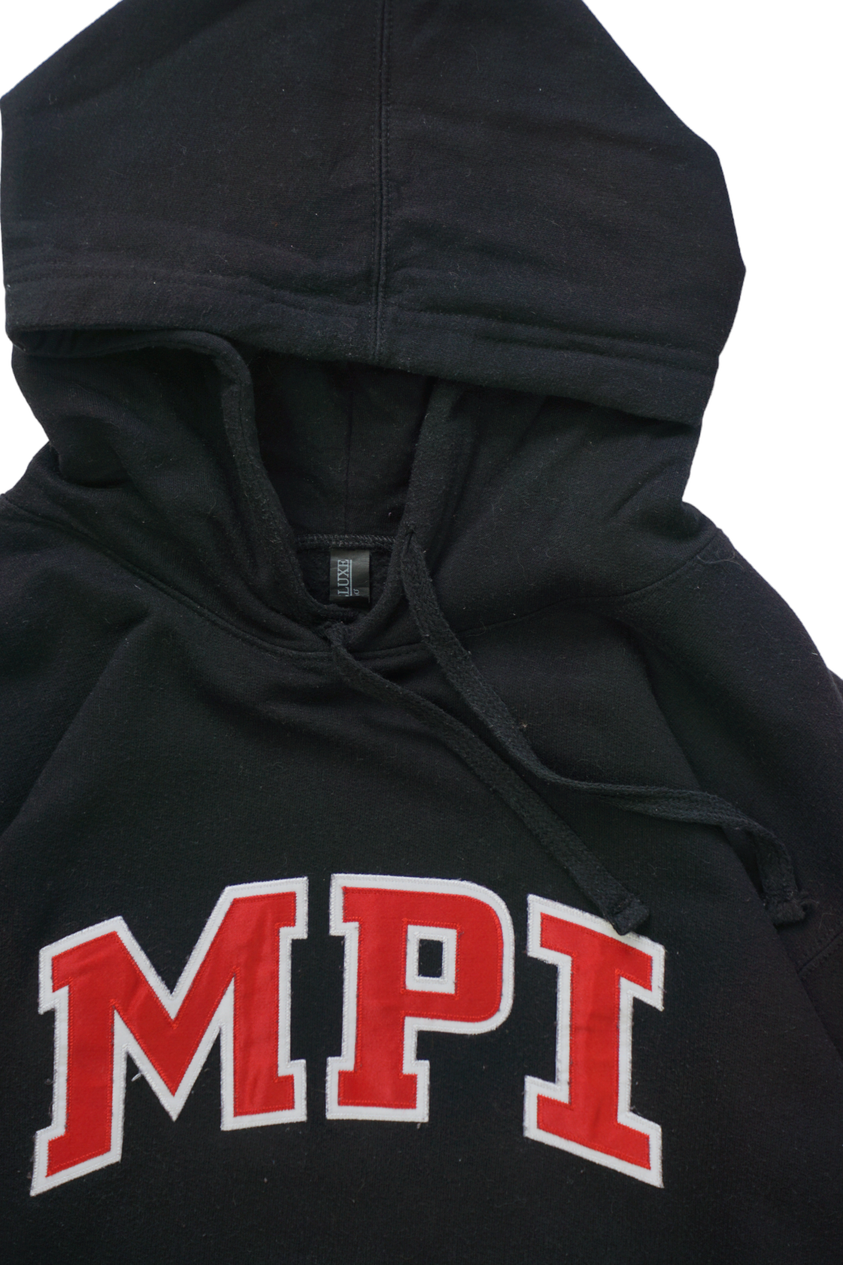 Vintage MPI Zwarte Hoodie