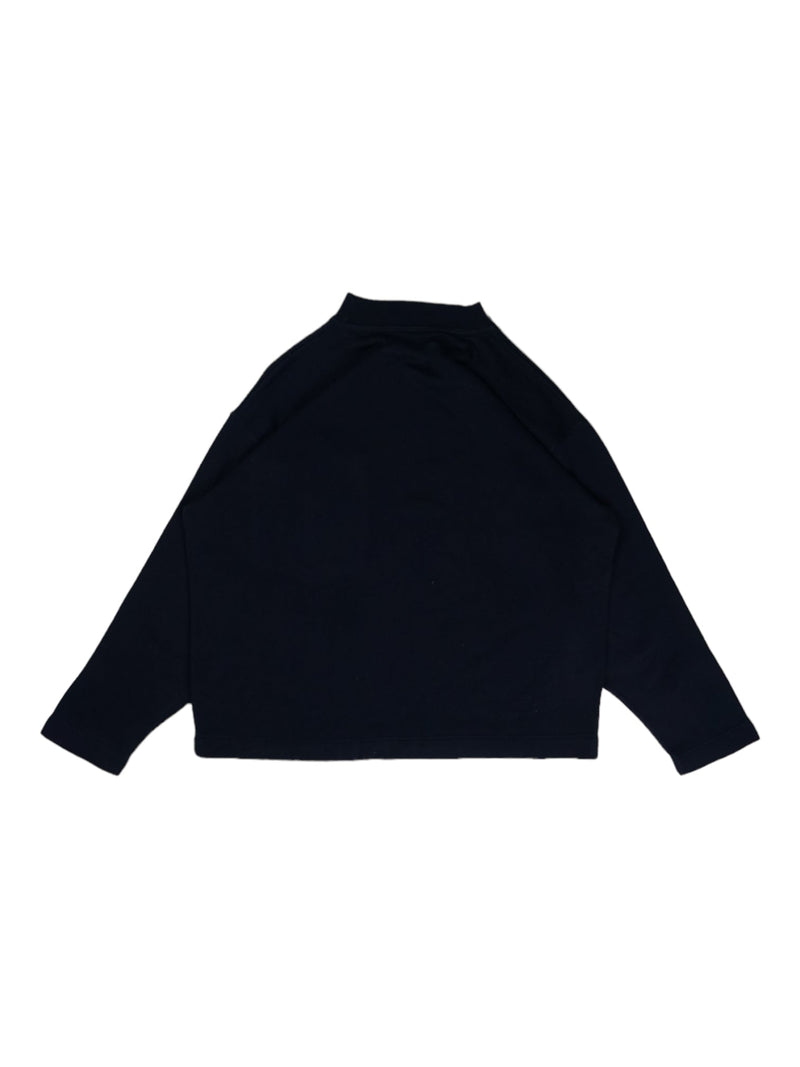 Vintage Navy Embroidered Sweatshirt