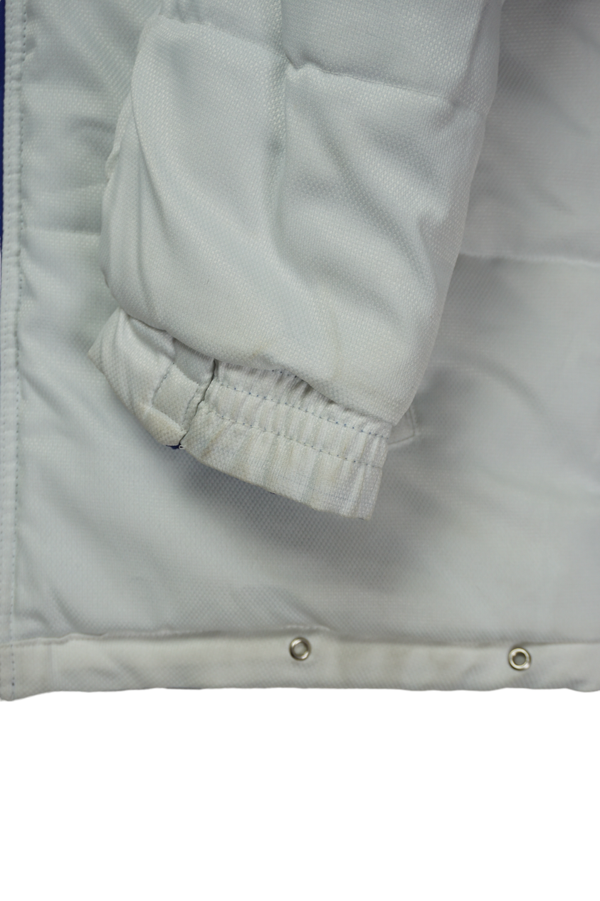 Vintage Nike Wit Blauw Omkeerbaar Jack