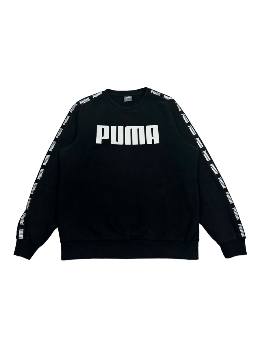Vintage Puma zwart sweatshirt