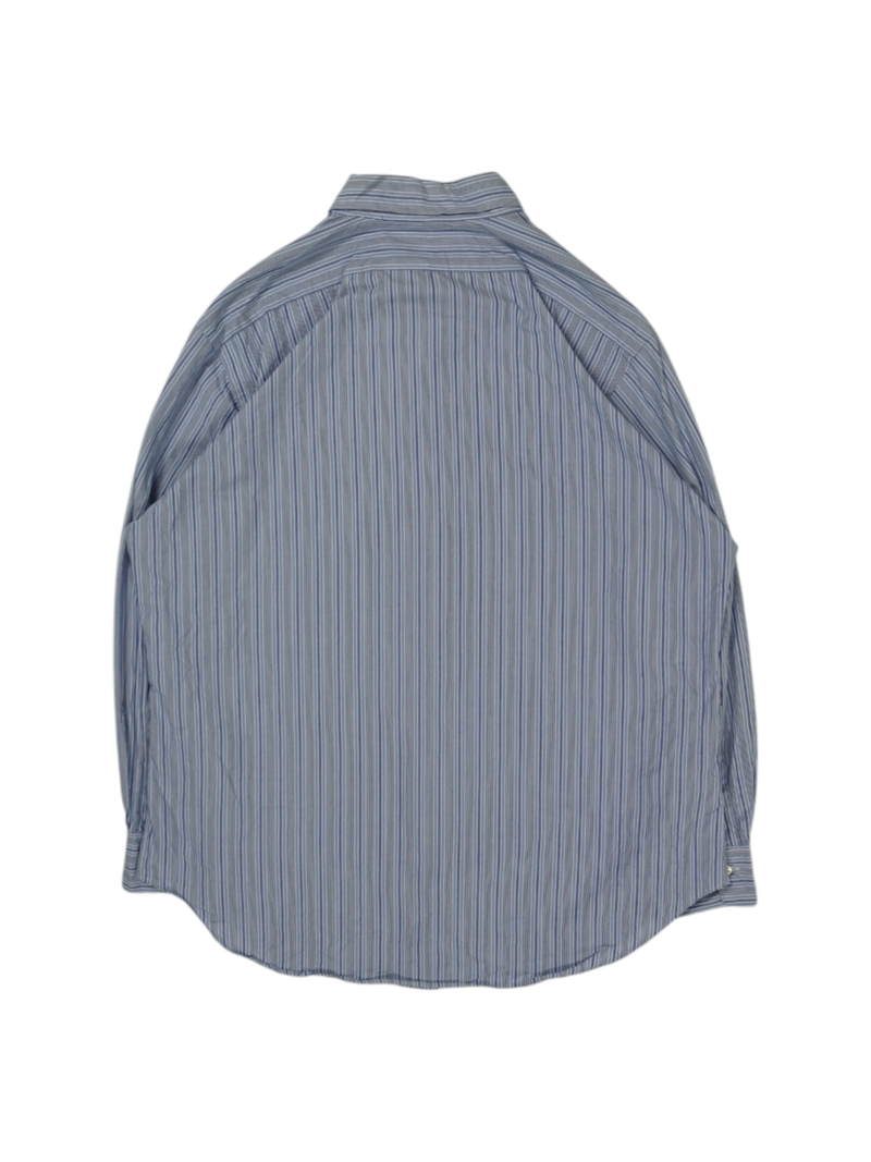 Vintage Ralph Lauren Blue White Andrew Shirt