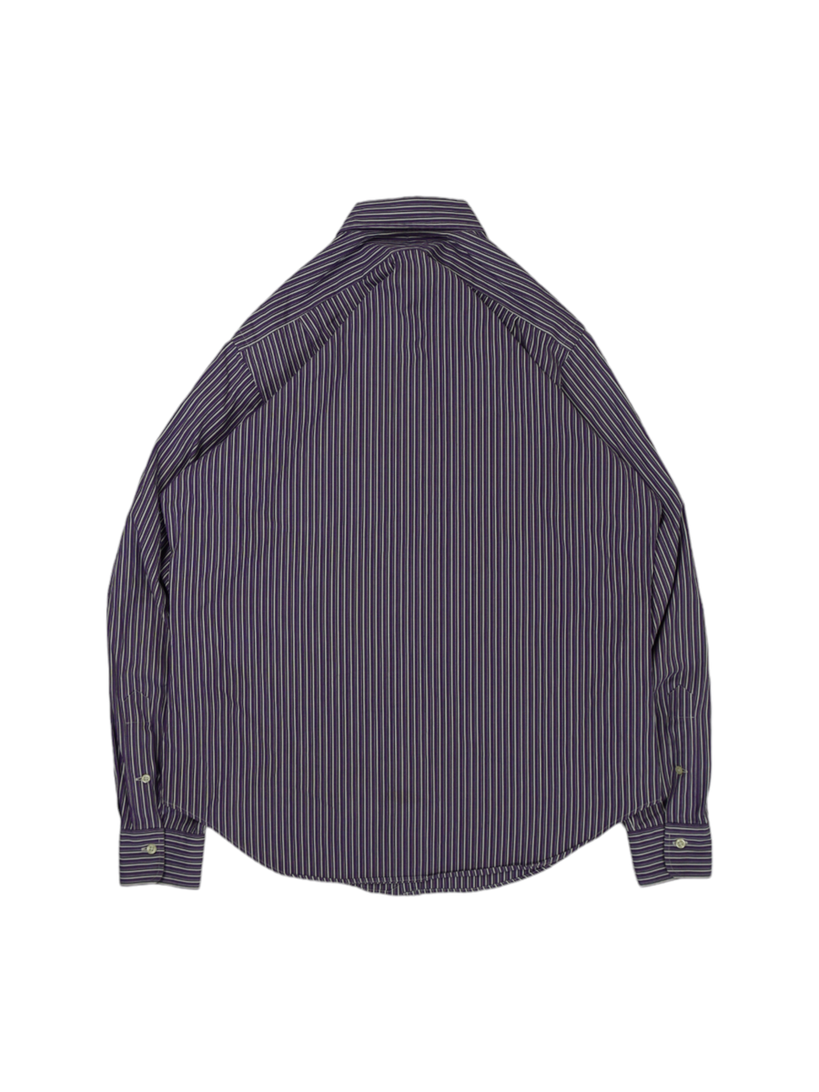 Vintage Ralph Lauren paars gestreept overhemd