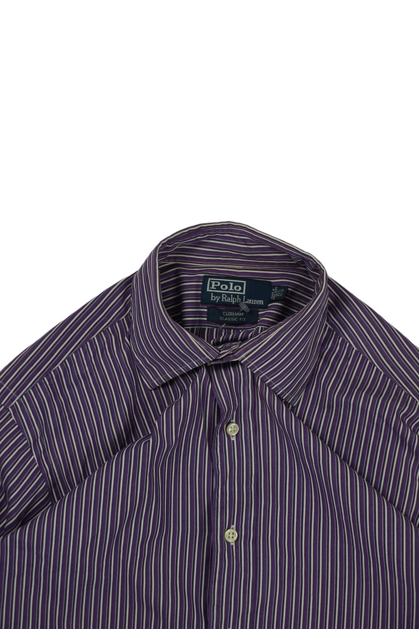 Vintage Ralph Lauren paars gestreept overhemd