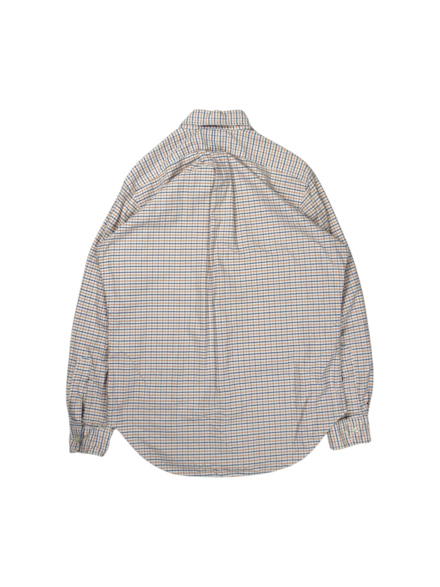 Vintage Ralph Lauren vierkant wit overhemd