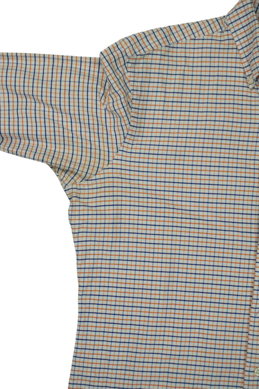 Vintage Ralph Lauren vierkant wit overhemd