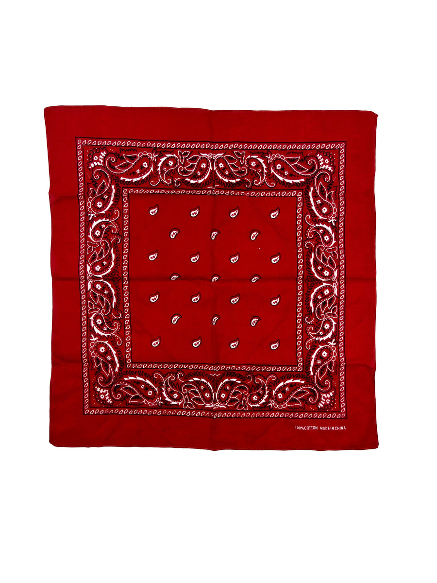Vintage rode bandana