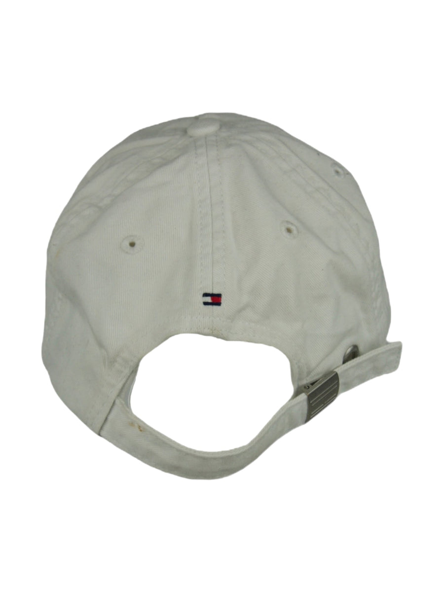 Vintage Tommy Hilfiger vlinder witte pet