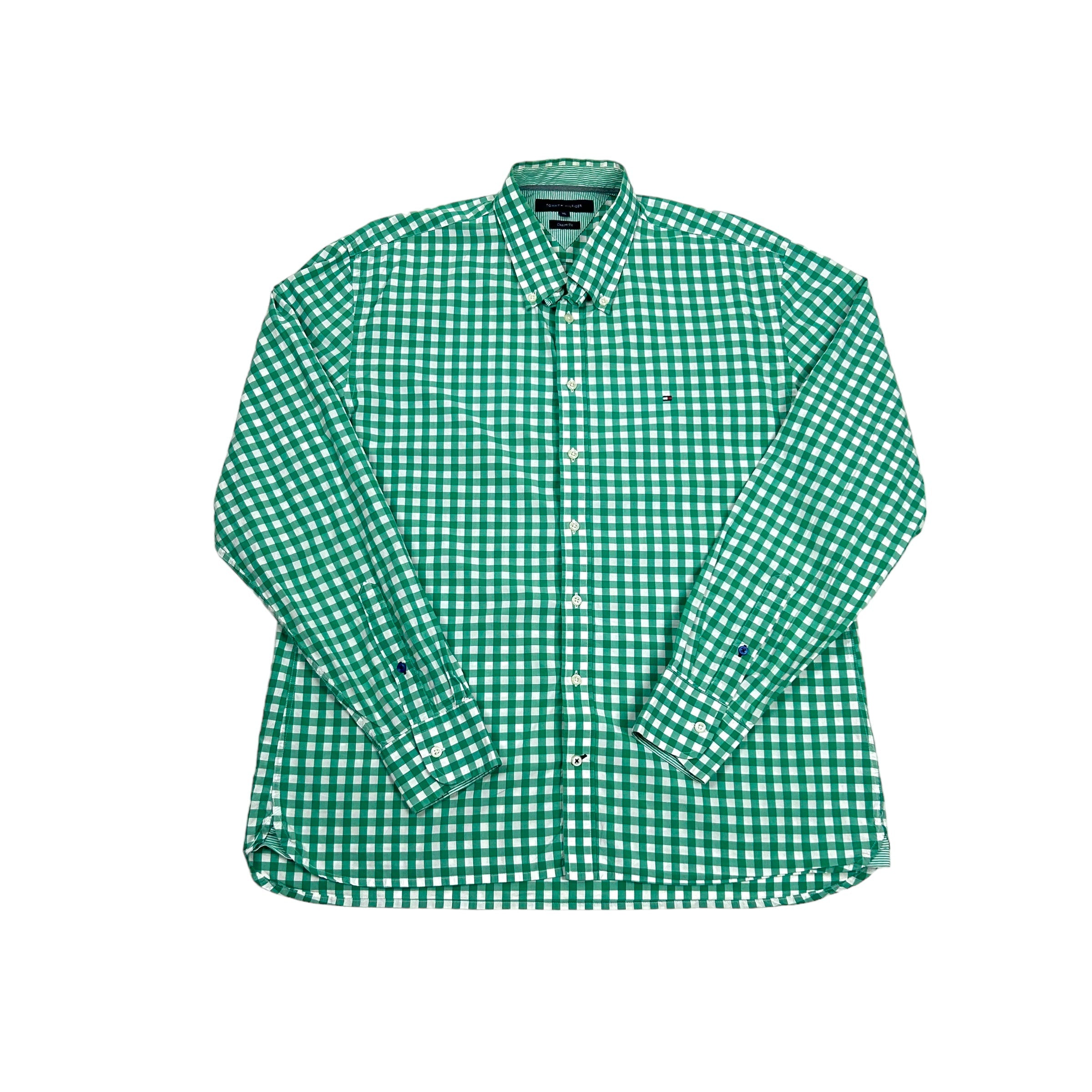 water green dress Top Long Sleeve By Tommy Hilfiger In Green, Size: Xl main image 1