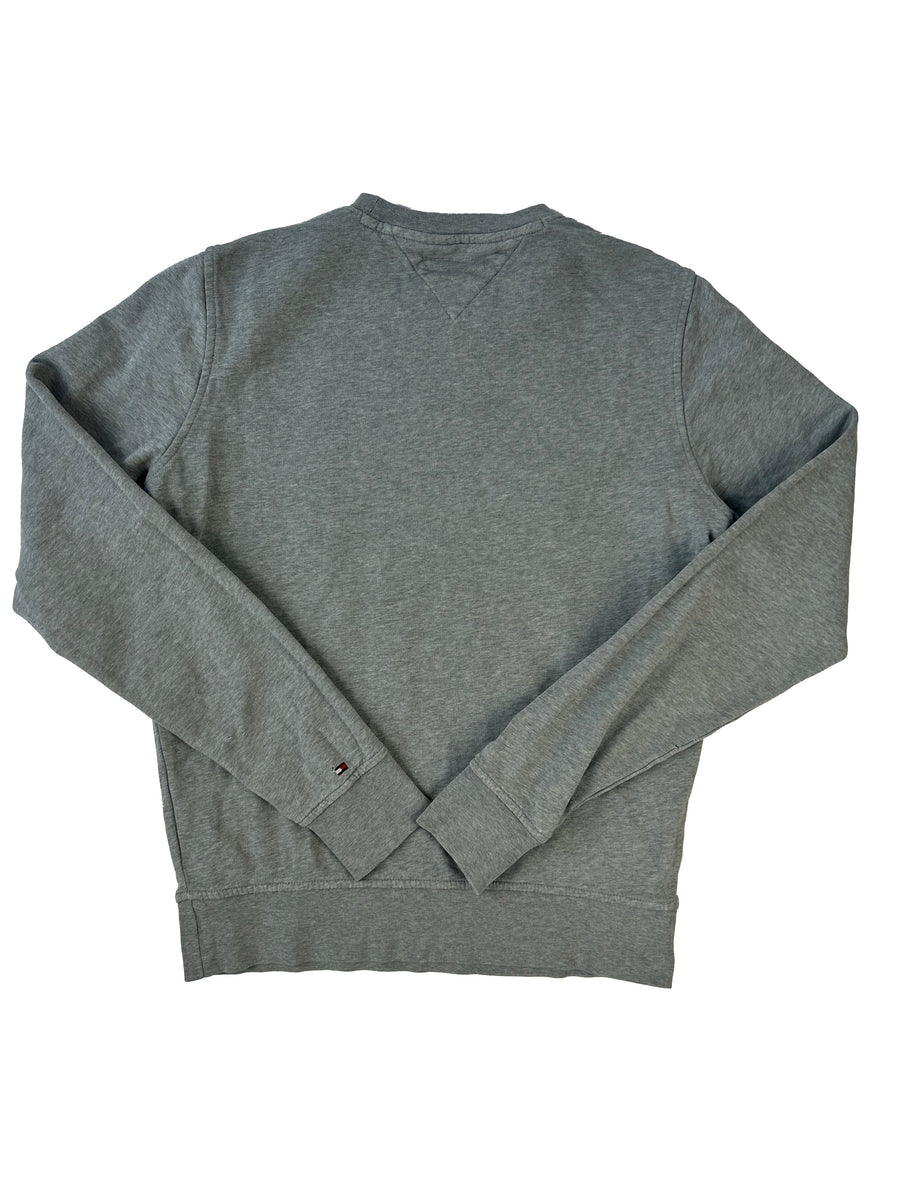 Vintage Tommy Hilfiger grijs sweatshirt