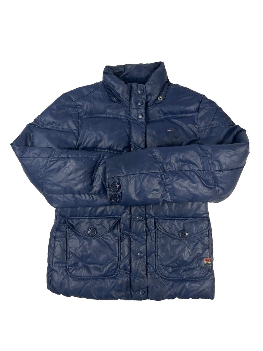 Vintage Tommy Hilfiger marine pufferjack