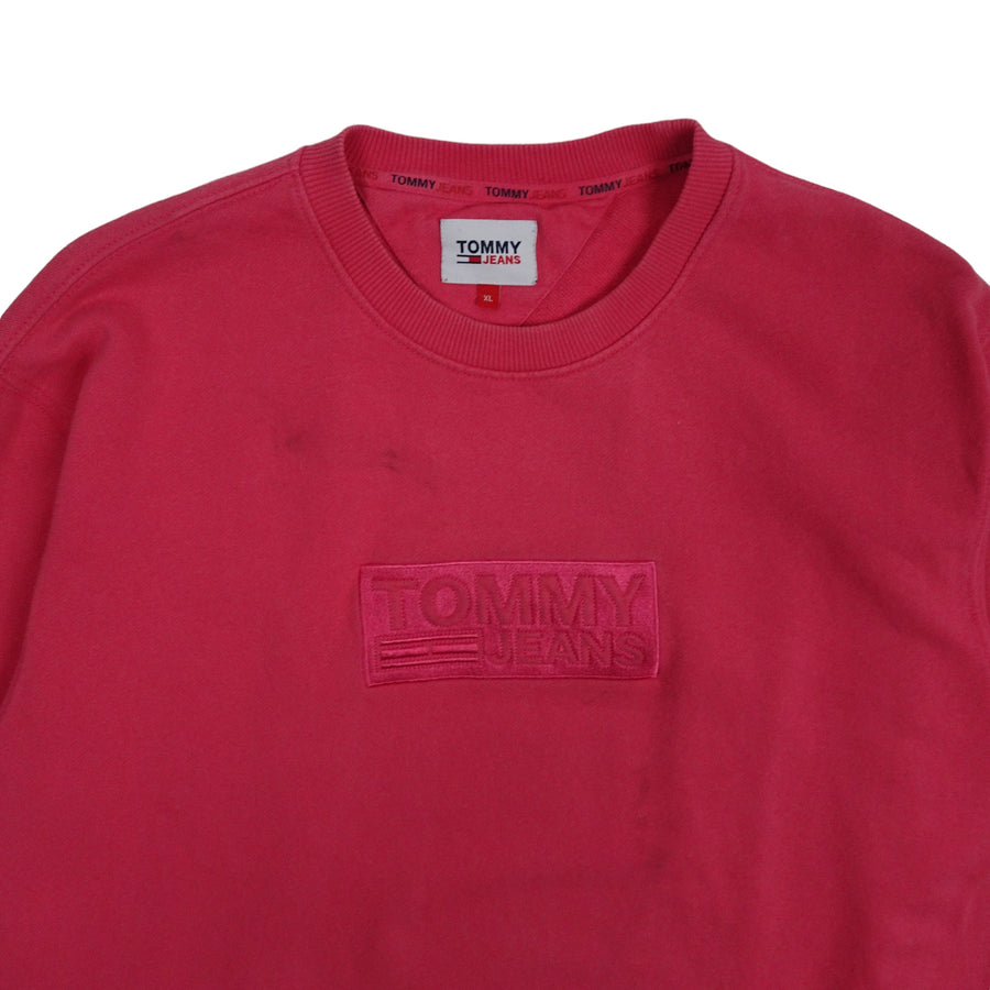 Vintage Tommy Hilfiger roze sweatshirt