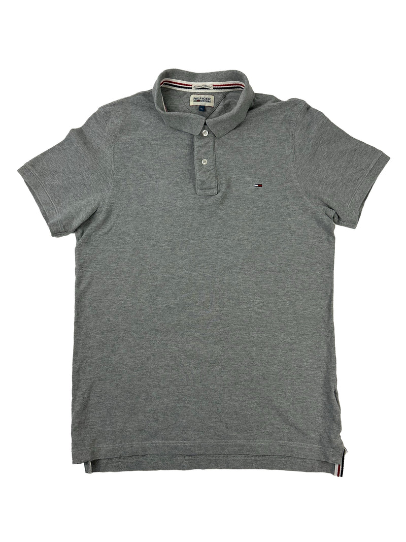 Vintage Tommy Hilfiger Polo Grey