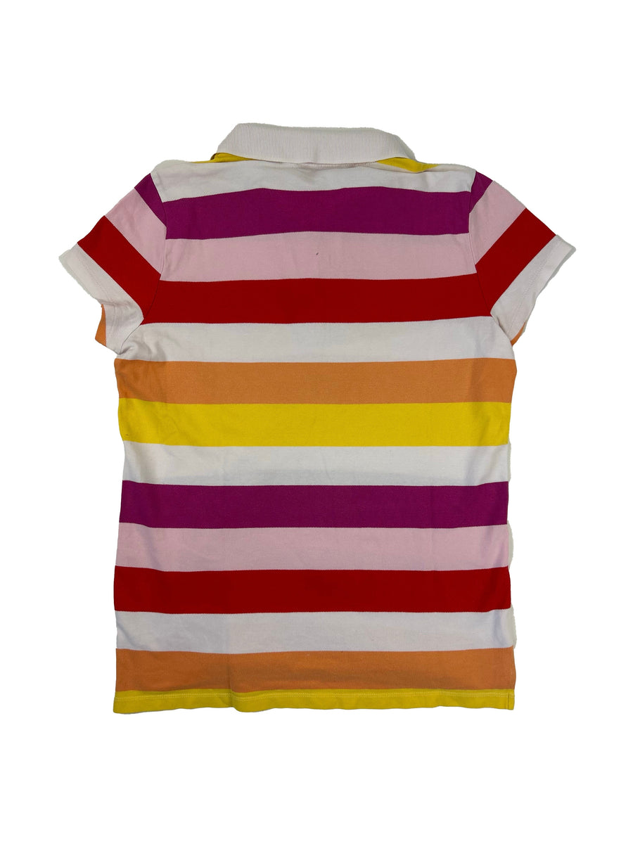Vintage Tommy Hilfiger polo gestreept