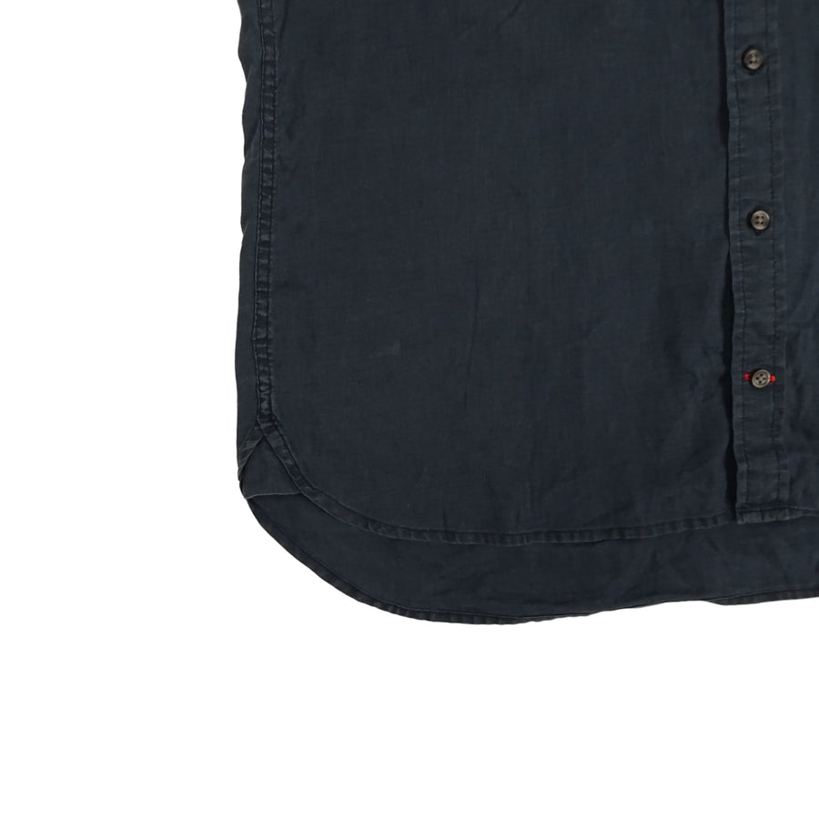 Vintage Tommy Hilfiger marineshirt met korte mouwen