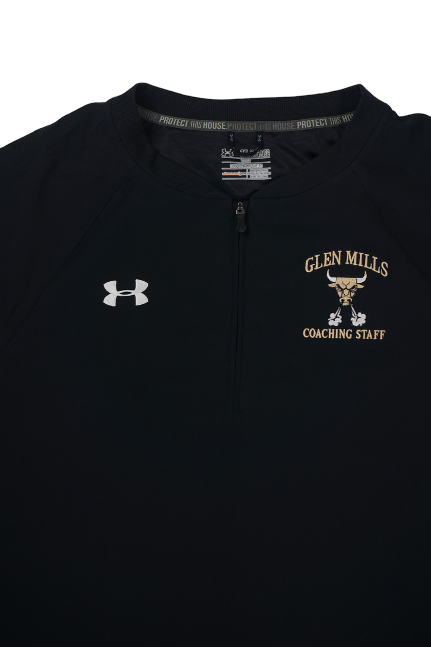 Vintage Under Armour Zwart 1/4 Zip T-shirt