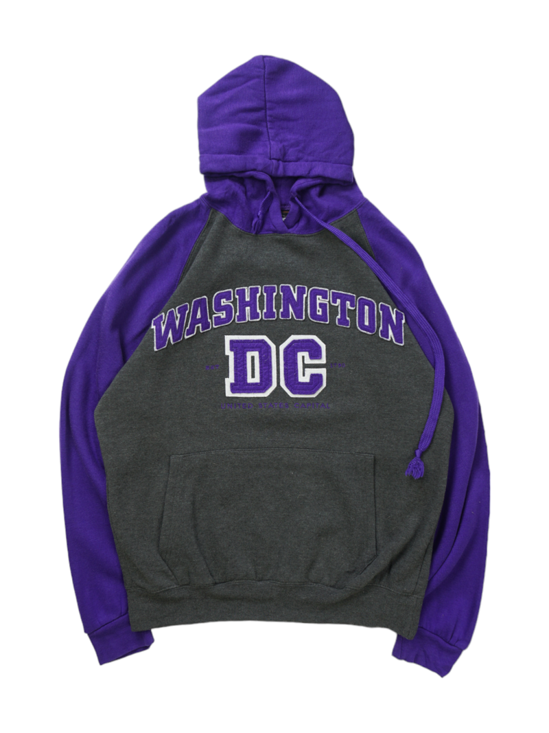 Vintage Washington DC Purple/Grey Hoodie