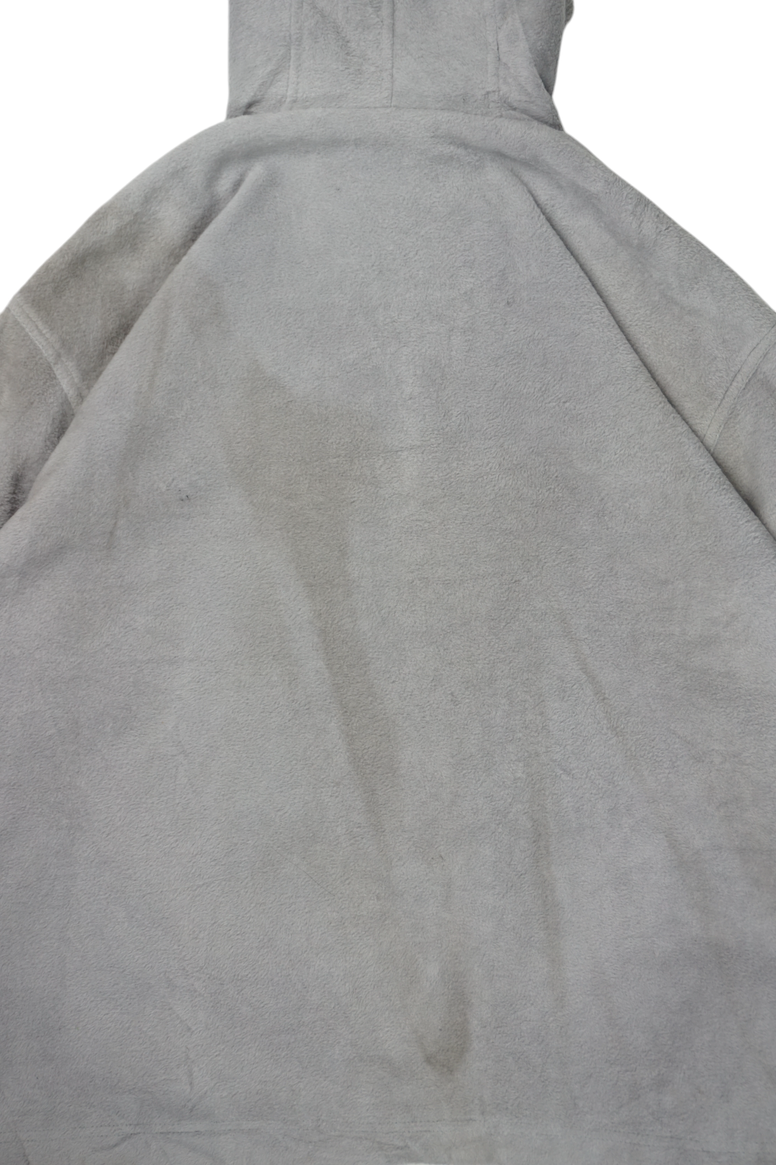 Champion Vintage Grey Fleece Jacket with Hoodie