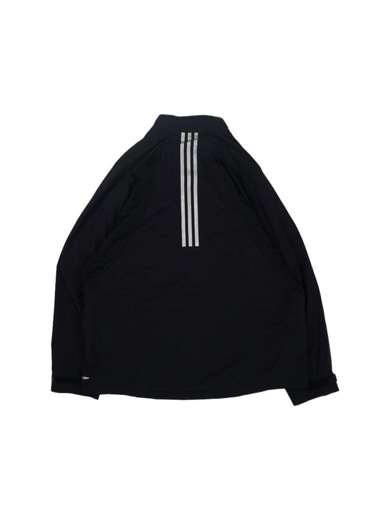 Vintage Adidas Black Brandon Trails Windbreaker