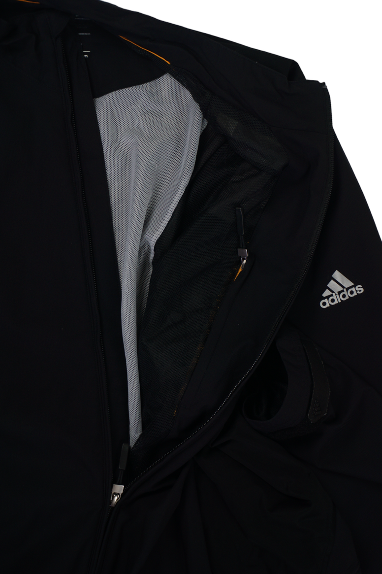 Vintage Adidas Black Brandon Trails Windbreaker