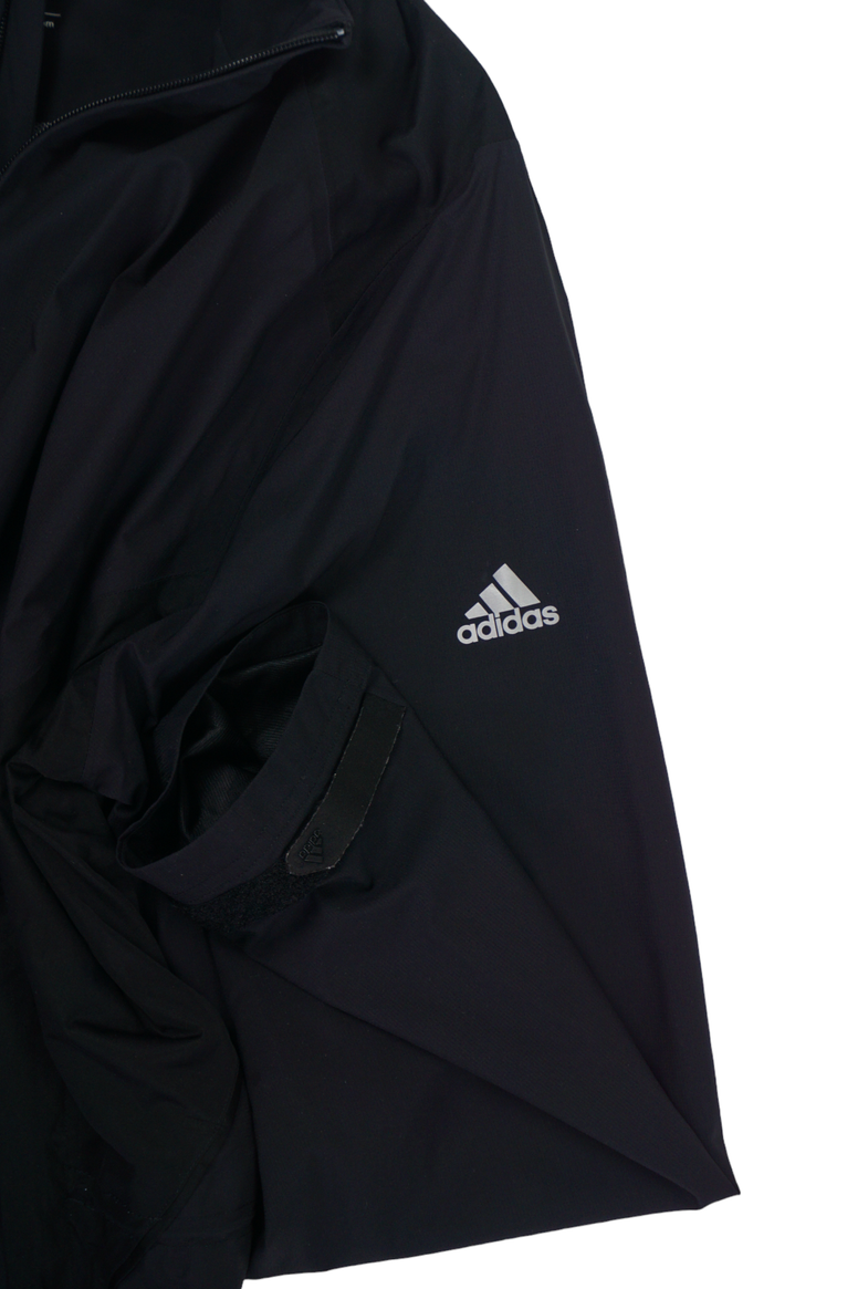 Vintage Adidas Black Brandon Trails Windbreaker