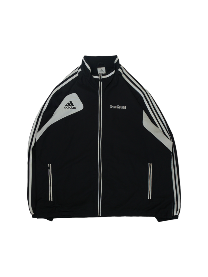 Vintage Adidas Black Windbreaker