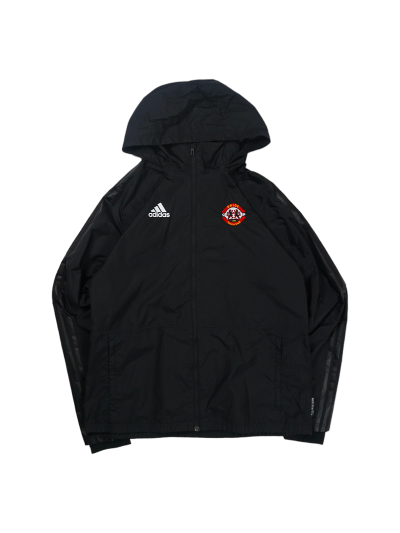 Vintage Adidas Black Windbreaker